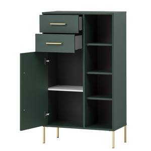 Armoire midi Kent Vert forêt / Doré - Vert foncé