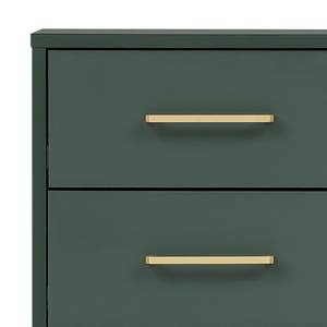 Armoire midi Kent Vert forêt / Doré - Vert foncé