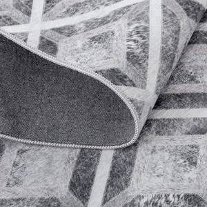 Kurzflorteppich Serena I Polyester - Grau - 80 x 150 cm