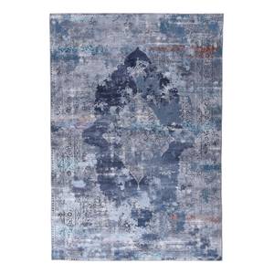 Kurzflorteppich Cecilia 068 Polyester - Blau - 190 x 290 cm