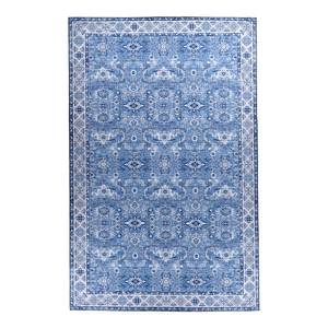 Kurzflorteppich Cecilia 070 Polyester - Blau - 160 x 230 cm