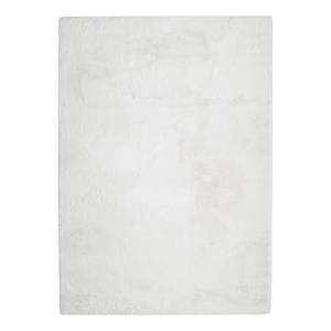 Kurzflorteppich Chiara I Polyester - Weiß - 90 x 160 cm