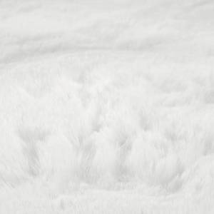Kurzflorteppich Chiara I Polyester - Weiß - 90 x 160 cm