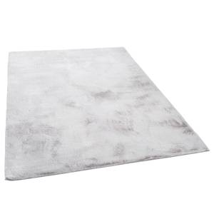 Kurzflorteppich Chiara I Polyester - Silber - 90 x 160 cm