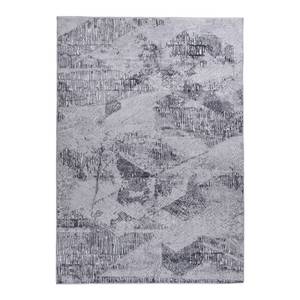 Kurzflorteppich Rachele 087 Polyester - Grau - 70 x 140 cm