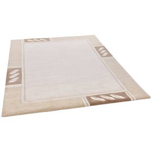 Wollteppich Royal Nepali 3029 Schurwolle - Beige - 70 x 140 cm