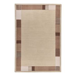 Wollteppich Royal Nepali 3085 Schurwolle - Beige - 90 x 160 cm