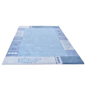 Wollteppich Ambadi 100 % Schurwolle - Blau - 60 x 90 cm