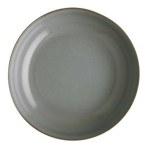 Geschirr-Set NATIVE (12-tlg.) Keramik - Grau - Grau