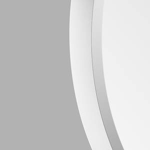 Spiegel Talos I Aluminium - Weiß - Ohne Beleuchtung