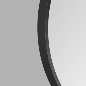 Spiegel Talos II aluminium - Zwart - Zonder verlichting