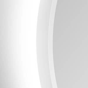 Miroir Talos I Aluminium - Blanc - Avec éclairage
