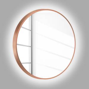 Miroir Talos II Aluminium - Cuivre - Avec éclairage