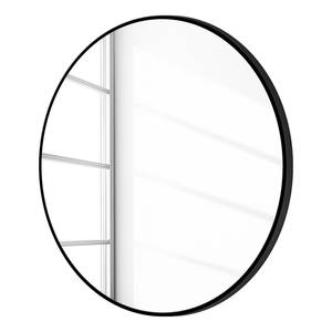 Miroir Talos III Aluminium - Noir - Largeur : 100 cm - Sans éclairage