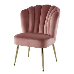 Gestoffeerde stoel Pippa Oud pink