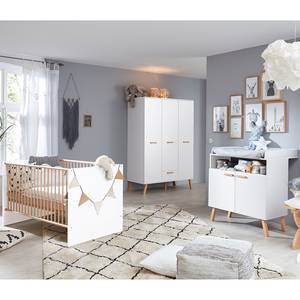 Babyzimmer-Set Mats (3-teilig) Weiß