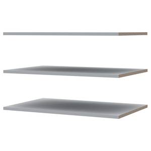 Inlegplanken Olderberg (set van 3) Grijs - Plaatmateriaal - 58 x 42 x 150 cm