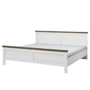 Bedframe Emmanuela Wit eikenhouten look - 180 x 200cm