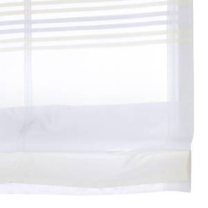 Raffrollo Jamaica Polyester - Wollweiß - 80 x 130 cm