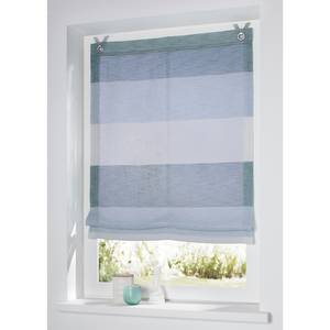 Store bateau Marit I Polyester - Aqua - 45 x 120 cm