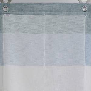 Store bateau Marit I Polyester - Aqua - 45 x 120 cm