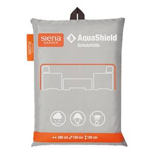 Sitzgruppenhülle Aqua Shield Polyester - Grau - Tiefe: 280 cm