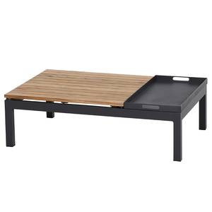 Loungetafel Alvida aluminium - zwart