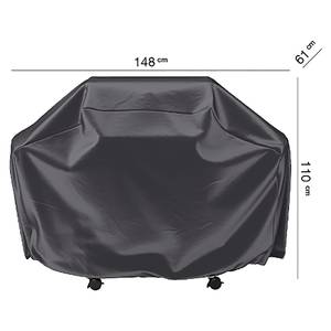 Grillschutzhülle AeroCover Webstoff - Schwarz