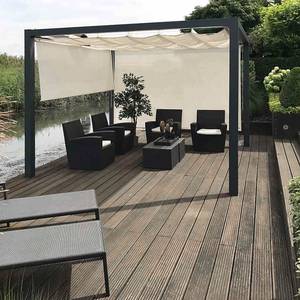 Rolgordijn Coolfit polyetheen - Aardekleurig - 296 x 240 cm