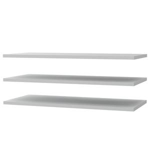 Tablettes Tover (lot de 3) Gris - Bois manufacturé - 98 x 42 x 150 cm