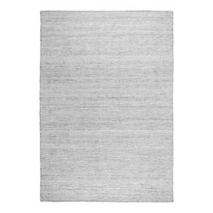 Laagpolig vloerkleed Michigan polyester/katoen - zilverkleurig