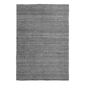 Kurzflorteppich Utah Polyester / Baumwolle - Grau
