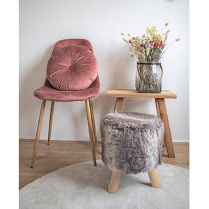 Coussin Luso Velours / Polyester - Rose