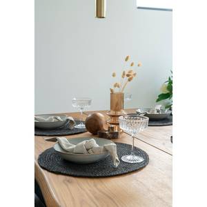 Sets de table Bombay (lot de 4) Jute - Gris foncé