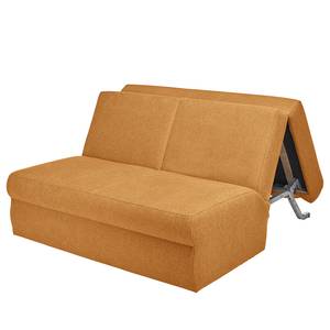 Schlafsofa Orna II Flachgewebe Alma: Kamel - Liegefläche Breite: 125 cm