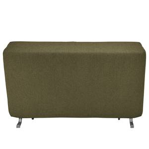 Schlafsofa Orna II Flachgewebe Alma: Olive - Liegefläche Breite: 125 cm