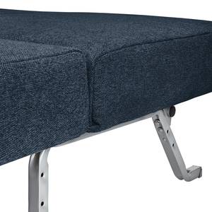 Schlafsofa Orna II Flachgewebe Alma: Blau - Liegefläche Breite: 145 cm