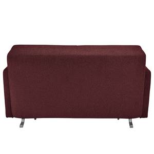 Schlafsofa Orna Flachgewebe Alma: Aubergine - Liegefläche Breite: 145 cm