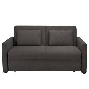 Schlafsofa Orna Flachgewebe Alma: Anthrazit - Liegefläche Breite: 145 cm