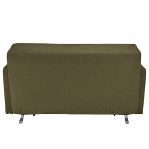 Schlafsofa Orna Flachgewebe Alma: Olive - Liegefläche Breite: 145 cm