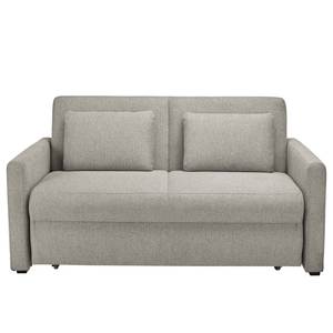 Schlafsofa Orna Flachgewebe Alma: Silber - Liegefläche Breite: 145 cm