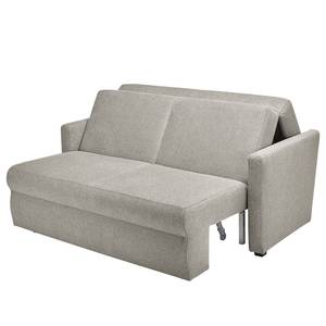 Schlafsofa Orna Flachgewebe Alma: Silber - Liegefläche Breite: 145 cm