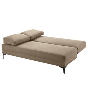 Schlafsofa Goodwick Flachgewebe Alma: Stein - Liegefläche Breite: 150 cm