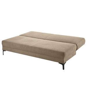 Schlafsofa Goodwick Flachgewebe Alma: Stein - Liegefläche Breite: 150 cm