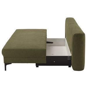 Schlafsofa Goodwick Flachgewebe Alma: Olive - Liegefläche Breite: 160 cm