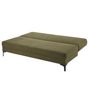 Schlafsofa Goodwick Flachgewebe Alma: Olive - Liegefläche Breite: 160 cm