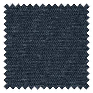 Ecksofa Orna Flachgewebe Alma: Blau - Longchair davorstehend links - Liegefläche Breite: 125 cm