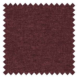 Ecksofa Orna Flachgewebe Alma: Aubergine - Longchair davorstehend links - Liegefläche Breite: 160 cm