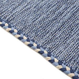 Flachgewebeteppich Kelim Azizi Baumwolle - Blau - 200 x 290 cm