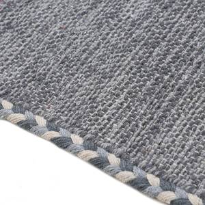 Tapis de couloir Kelim Azizi Coton - Gris - 75 x 240 cm